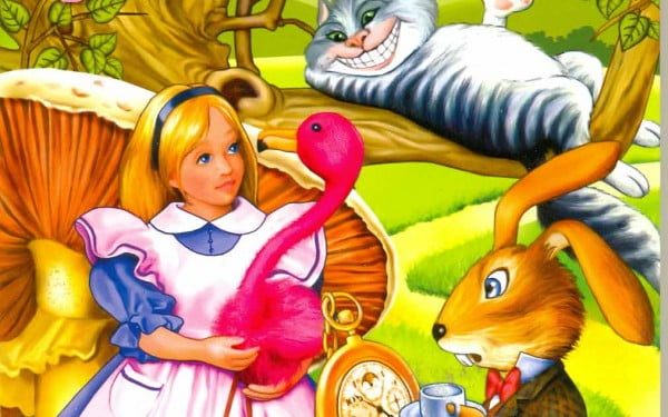 Alice în Țara Minunilor.