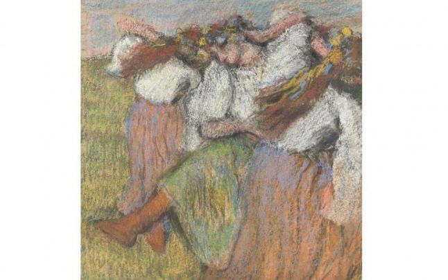 Tabloul lui Degas nu se mai numeşte „Dansatori ruşi”, ci „Dansatori ucraineni”