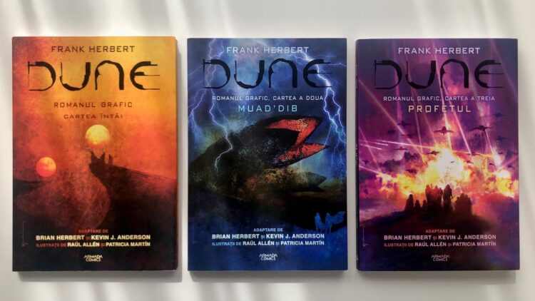 Colaj roman grafic Dune