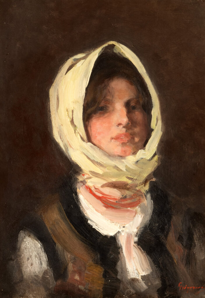 Nicolae Grigorescu la Artmark: Portretul Țărăncuță din Rucăr (Suzana), metafizica Arcadiei în Licitația de Primăvară