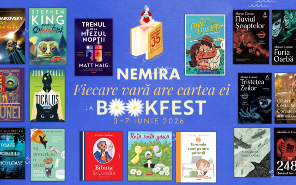 Cele mai importante carti Nemira de la Bookfest 2026