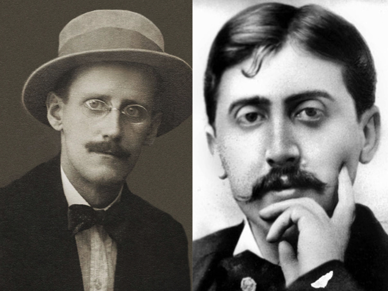 Marcel Proust si James Joyce intalnire istorica la Paris
