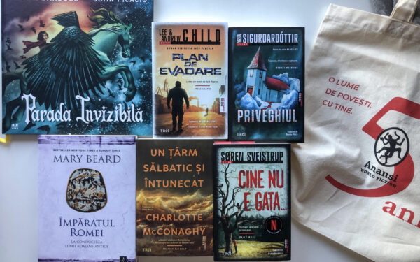 Șase romane de la editura Trei