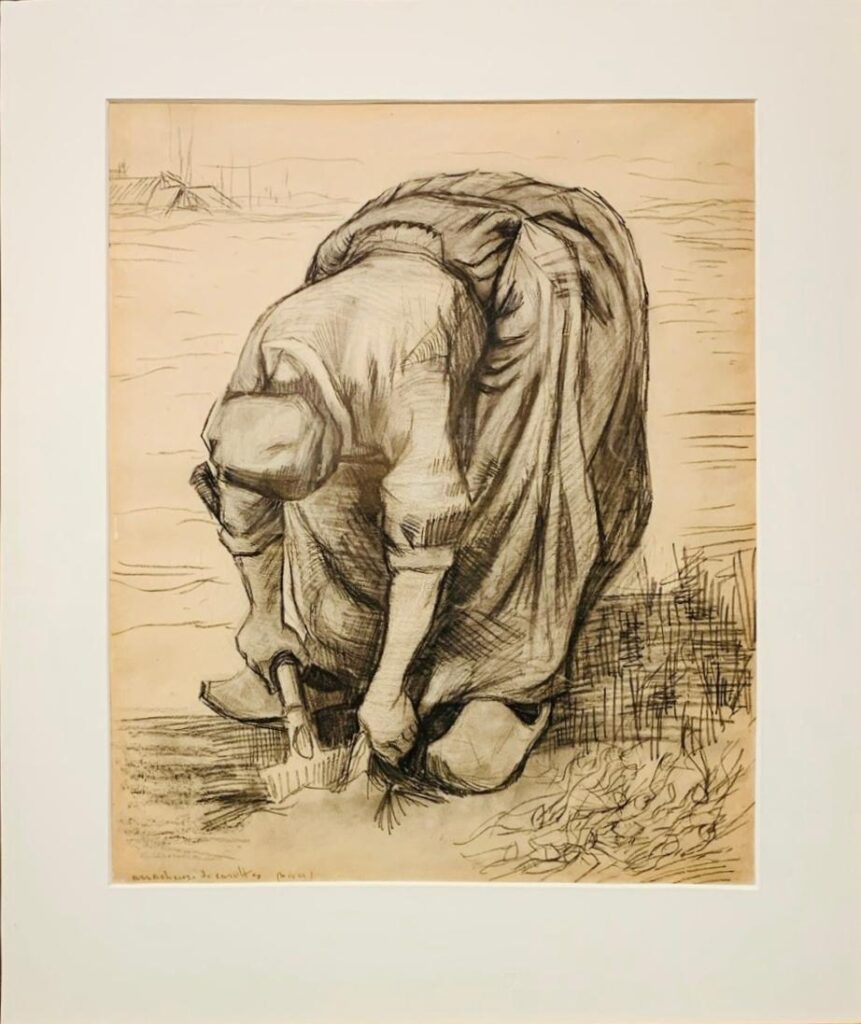 singurul van gogh din romania culegatoarea de morcovi colectia slatineanu art safari
