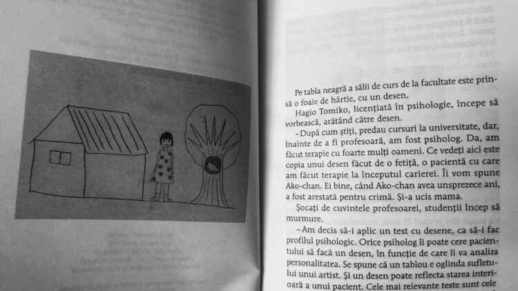 Paginile de început ale romanului Desene ciudate