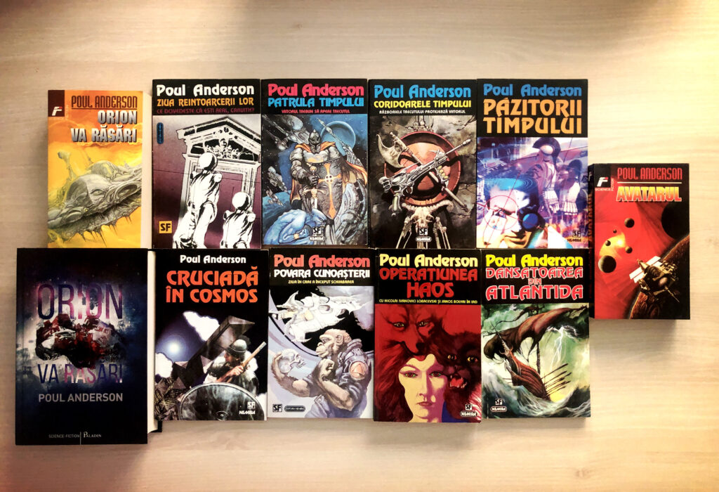 Zece romane semnate Poul Anderson