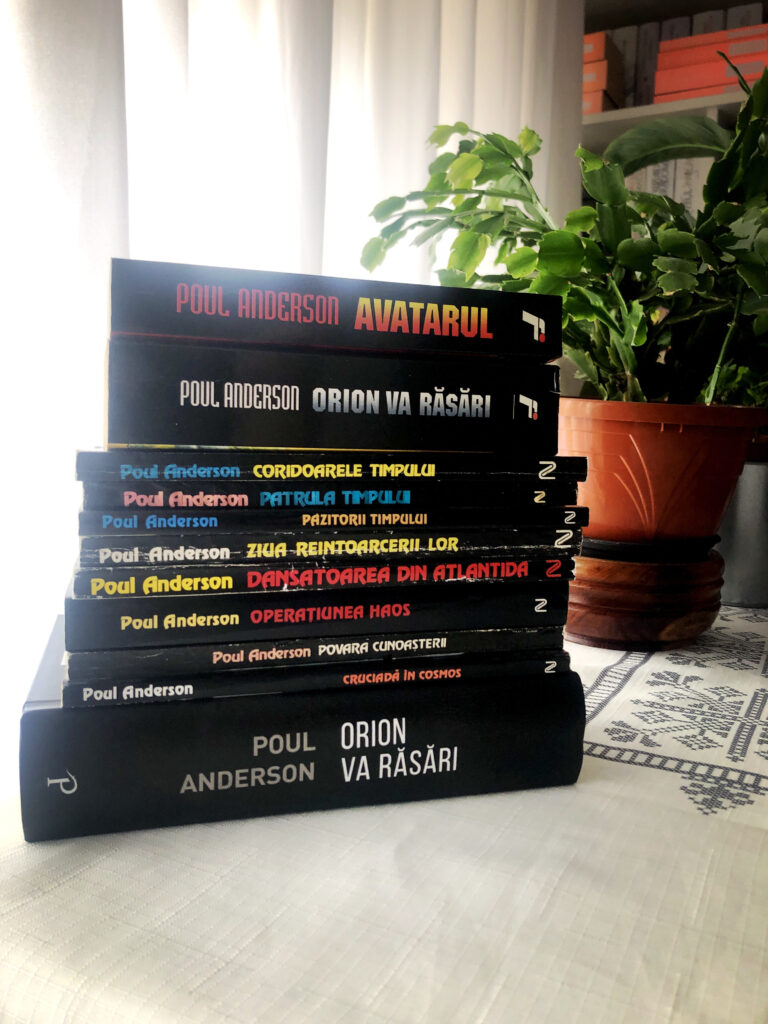 Un turn cu zece romane semnate Poul Anderson