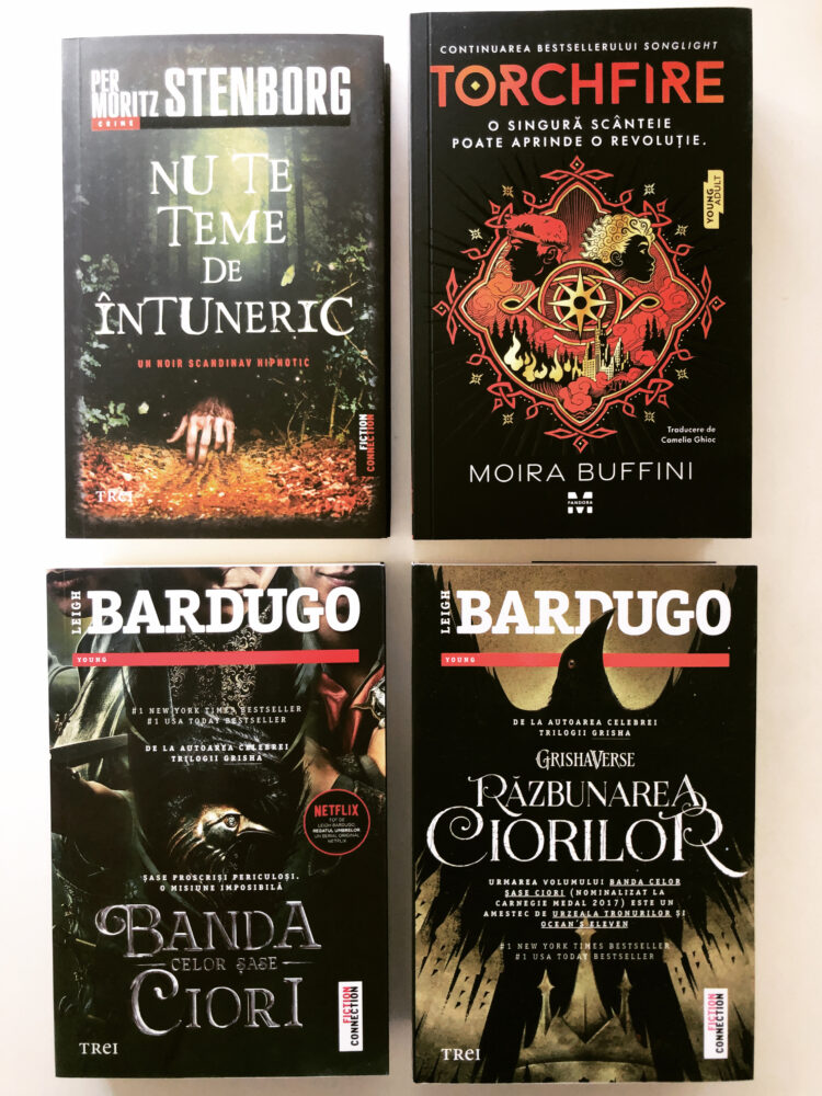 Patru romane apărute la editura Trei