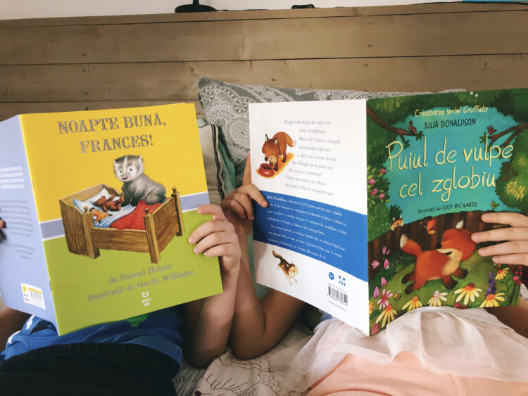 Cărți ilustrate pentru copii: Noapte bună, Frances de Russel Hoban și Puiul de vulpe cel zglobiu de Julia Donaldson