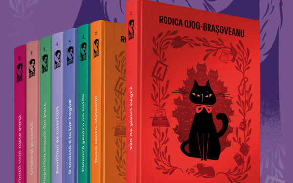 Afisul colecției Integrala Rodica Ojog Brașoveanu, apărută la Editura Nemira