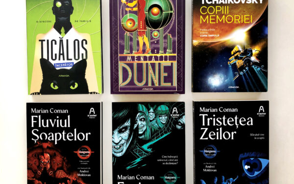 Pachet cu noutăți SF și Fantasy Nemira: Ticălos începător, Mentații Dunei, Copiii memoriei și trilogia Haiganu