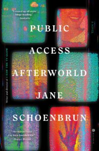 Coperta romanului „Public Access Afterworld“ de Jane Schoenbrun 