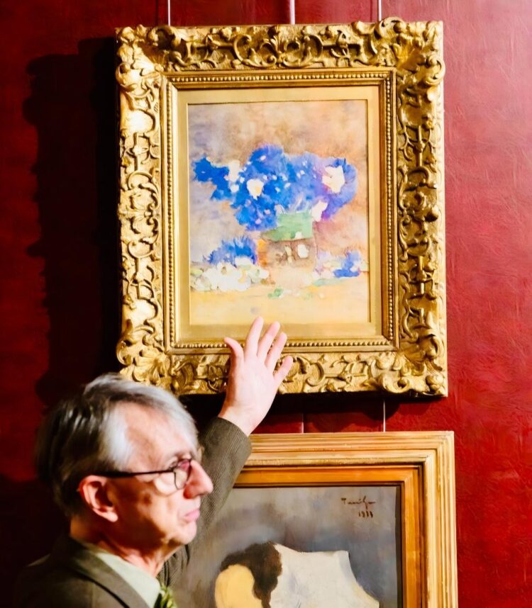 Horia-Roman Patapievici prezinta Albastrele de Stefan Luchian la Artmark
